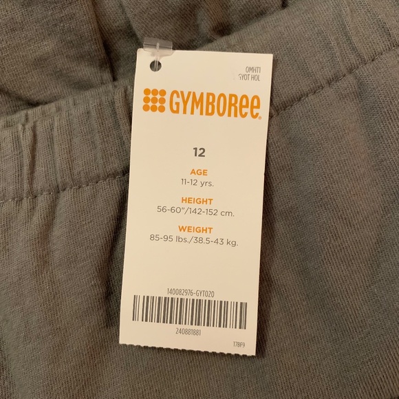 Gymboree Gray Cotton Ruffle/ Tuille Trim Skirt Size 12 - Picture 5 of 5